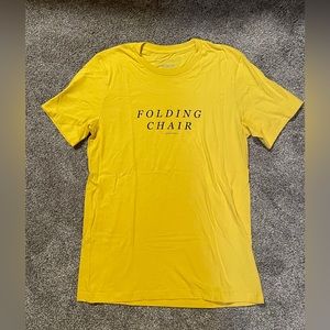 Mustard yellow, never worn, Wildfang tee